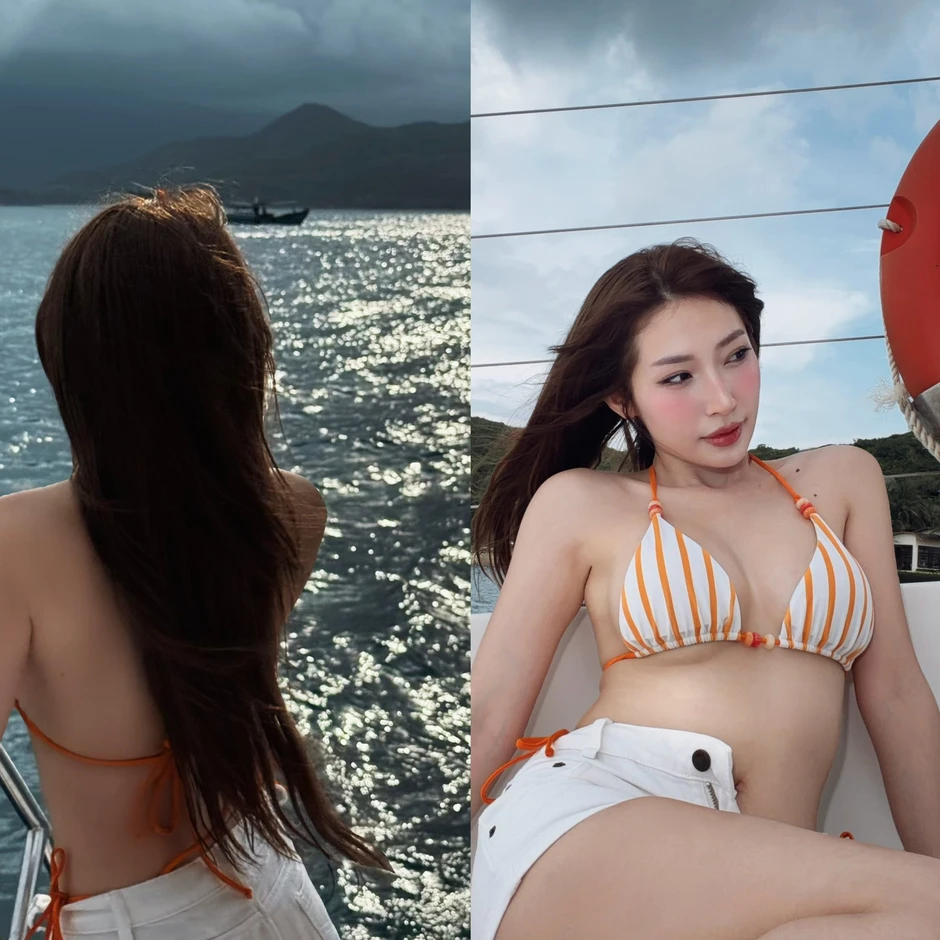 Khổng Tú Quỳnh đốt cháy mùa hè với bikini rực rỡ, visual làm netizen "say sóng" Khổng Tú Quỳnh đốt cháy mùa hè với bikini rực rỡ, visual làm netizen "say sóng"
