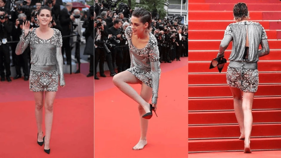 Kristen Stewart gây sốc vì ăn mặc lộ điểm nhạy cảm ở Cannes 2026 Kristen Stewart gây sốc vì ăn mặc lộ điểm nhạy cảm ở Cannes 2026