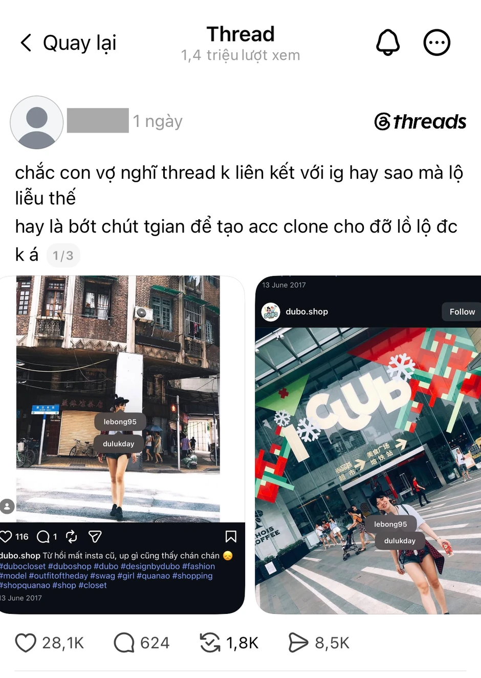 Lê Bống vướng Drama, lần này “có vẻ căng” Lê Bống vướng Drama, lần này “có vẻ căng”