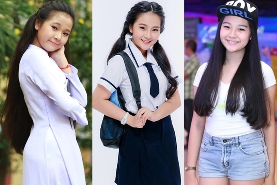 Lê Tam Triều Dâng mới 12 tuổi đã đẹp nức nở