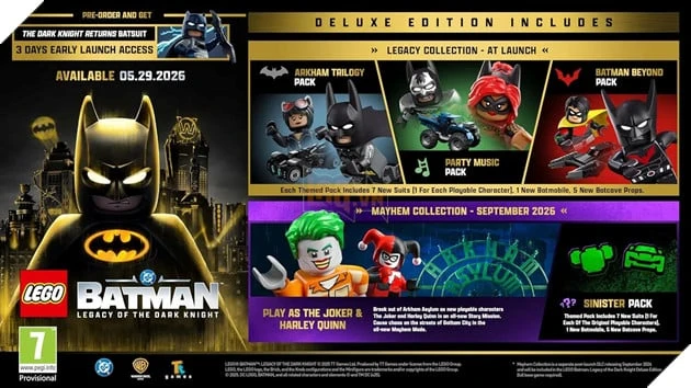 LEGO Batman: Legacy of the Dark Knight Hé Lộ Danh Sách Nhân Vật Sẽ Góp Mặt LEGO Batman: Legacy of the Dark Knight Hé Lộ Danh Sách Nhân Vật Sẽ Góp Mặt