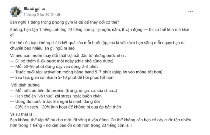 Lời chia sẻ của một "nữ gymer chân chính"