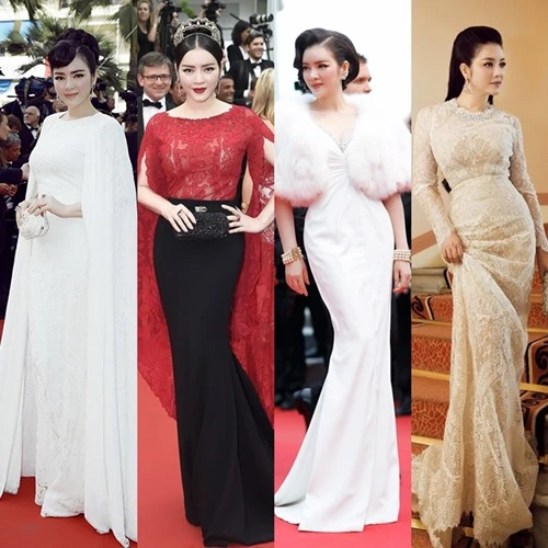 Mỹ nhân dự Cannes nhiều nhất showbiz Việt, chi 50 tỷ và mang 43 bộ váy đi thảm đỏ Mỹ nhân dự Cannes nhiều nhất showbiz Việt, chi 50 tỷ và mang 43 bộ váy đi thảm đỏ