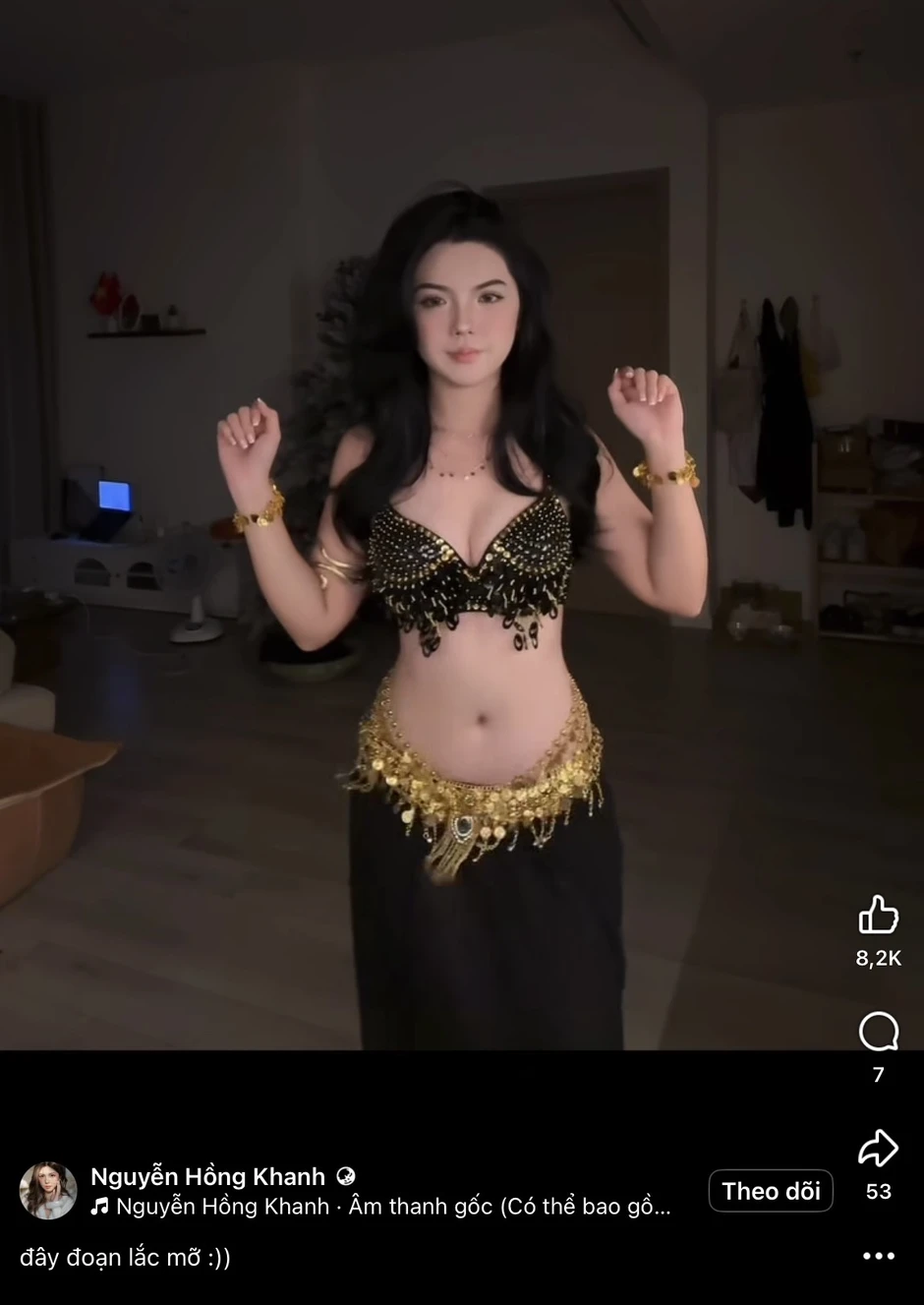 Mỹ nhân thể hiện vũ đạo ấn tượng, "sương sương" cũng giật vạn like! Mỹ nhân thể hiện vũ đạo ấn tượng, "sương sương" cũng giật vạn like!