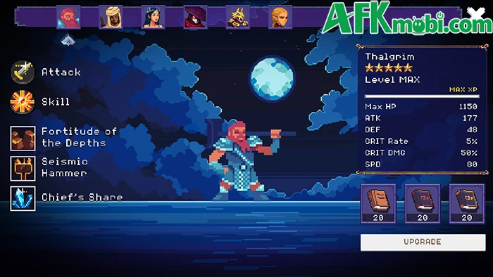Malverious game hành động phiêu lưu cuộn cảnh pixel 2D