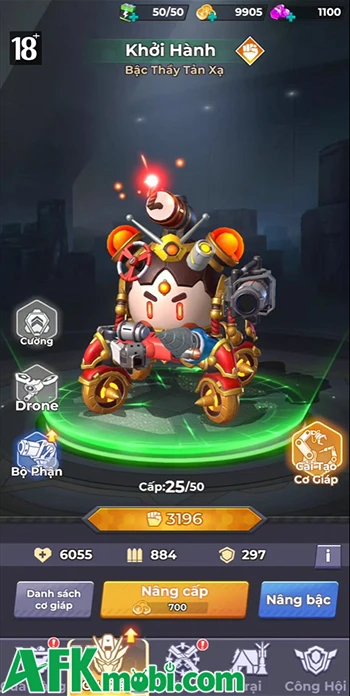 Mech Assemble: Zombie Swarm ra mắt tại Việt Nam với tên Cơ Giáp Vô Hạn