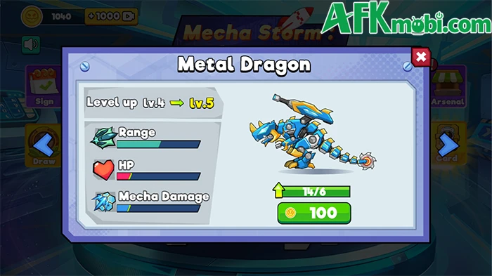 Mecha Storm Robot Battle game chiến thuật thả robot ra chiến đấu