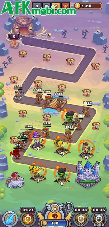 Merge Heroes game phòng thủ với phong cách đồ họa ngộ nghĩnh Merge Heroes game phòng thủ với phong cách đồ họa ngộ nghĩnh