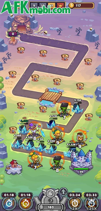 Merge Heroes game phòng thủ với phong cách đồ họa ngộ nghĩnh Merge Heroes game phòng thủ với phong cách đồ họa ngộ nghĩnh