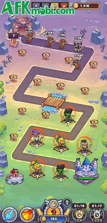 Merge Heroes game phòng thủ với phong cách đồ họa ngộ nghĩnh Merge Heroes game phòng thủ với phong cách đồ họa ngộ nghĩnh
