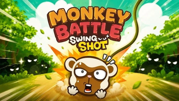 Monkey Battle: Swing Shot – Game bắn ná khỉ hài hước trên mobile
