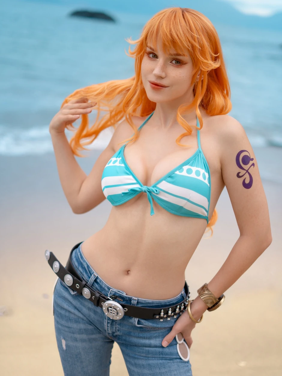 One Piece: Ngắm màn cosplay Nami "chuẩn không cần chỉnh" sau 2 năm timeskip One Piece: Ngắm màn cosplay Nami "chuẩn không cần chỉnh" sau 2 năm timeskip