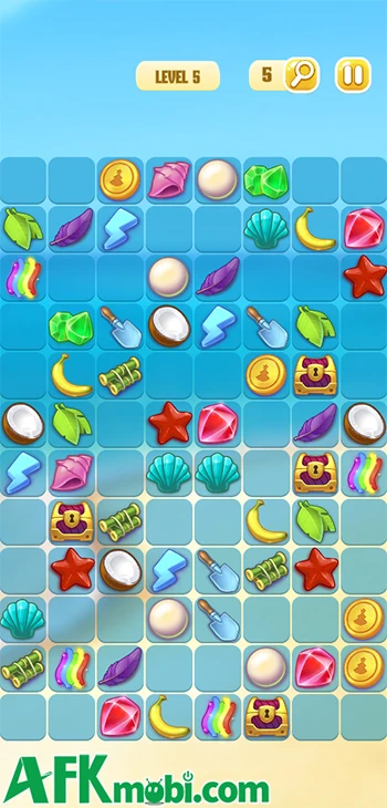 Onet Paradise game casual giải đố ghép cặp các hình giống nhau Onet Paradise game casual giải đố ghép cặp các hình giống nhau