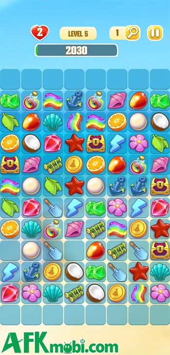 Onet Paradise game casual giải đố ghép cặp các hình giống nhau Onet Paradise game casual giải đố ghép cặp các hình giống nhau