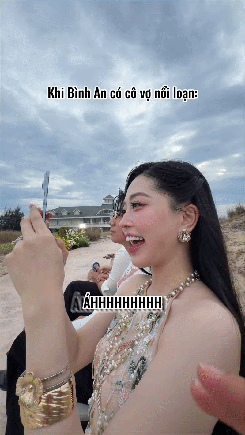 Phương Nga ngắm trai 6 múi không chớp mắt bị Bình An bắt tại trận Phương Nga ngắm trai 6 múi không chớp mắt bị Bình An bắt tại trận