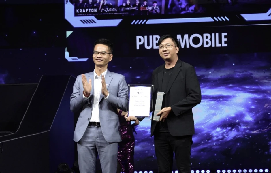 PUBG MOBILE đạt giải thành tựu Esports Việt Nam - khẳng định vị thế dẫn đầu xu hướng giới trẻ