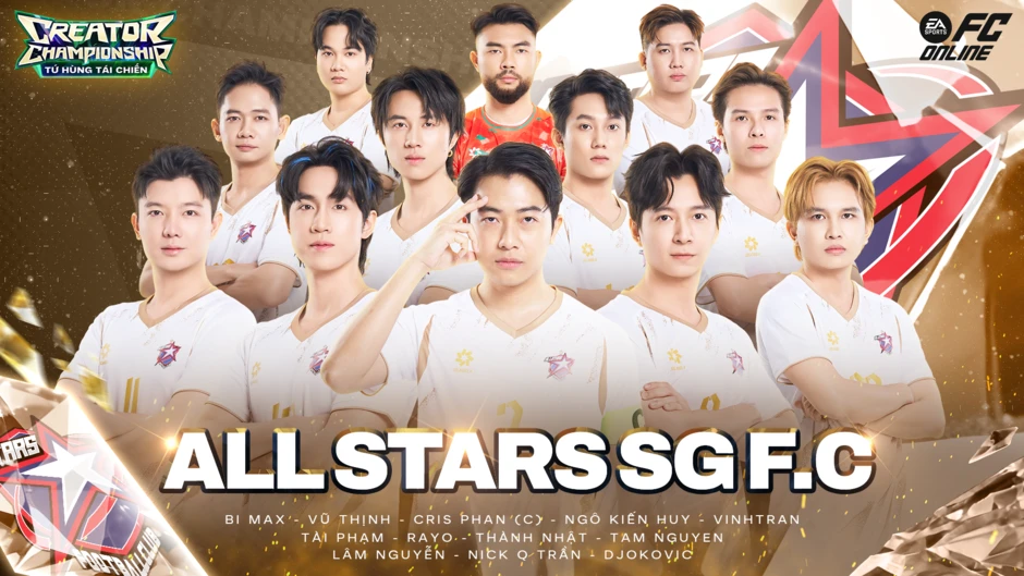 Refund Gaming, SBTC và Ngôi Sao Sân Cỏ nâng cấp lực lượng, sẵn sàng cạnh tranh ngôi vương của All Star SG F.C tại FC Online Creator Championship - Tứ hùng đại chiến