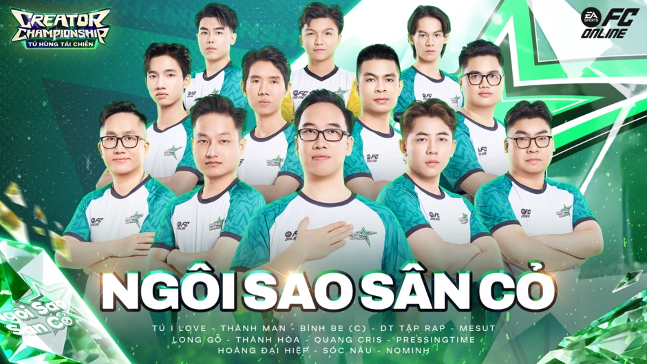 Refund Gaming, SBTC và Ngôi Sao Sân Cỏ nâng cấp lực lượng, sẵn sàng cạnh tranh ngôi vương của All Star SG F.C tại FC Online Creator Championship - Tứ hùng đại chiến