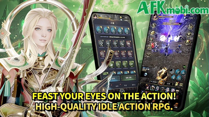 RISE: EverThrone Idle RPG với nền đồ họa 3D đẹp mắt và sắc nét