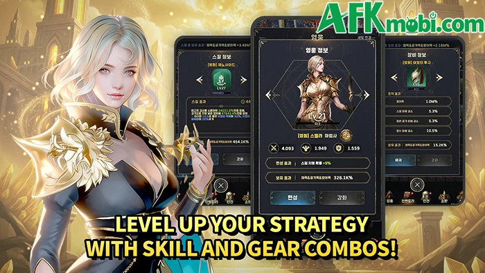 RISE: EverThrone Idle RPG với nền đồ họa 3D đẹp mắt và sắc nét