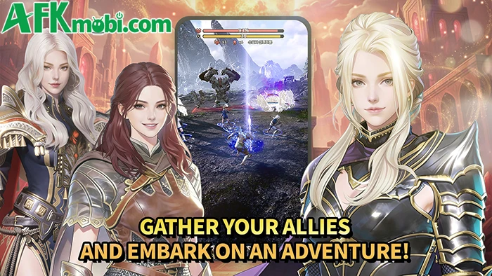 RISE: EverThrone Idle RPG với nền đồ họa 3D đẹp mắt và sắc nét