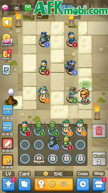 Rush Royale Tower Defense cần người chơi bảo vệ một quả trứng