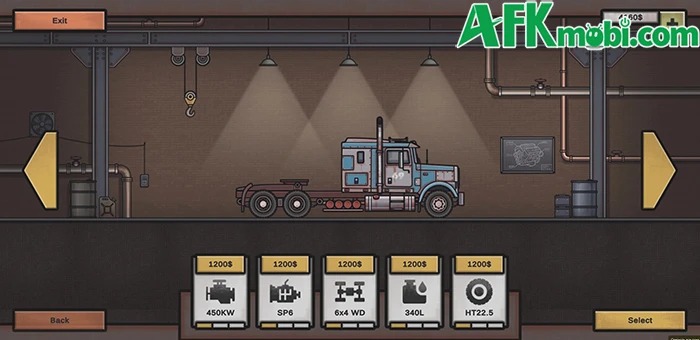 Rust Truck: Wasteland Delivery game mô phỏng lái xe tải 2D Rust Truck: Wasteland Delivery game mô phỏng lái xe tải 2D