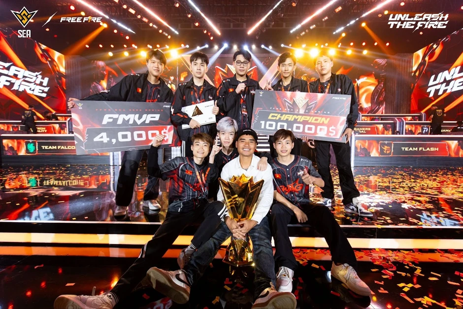 Secret WAG giành 2,6 tỷ đồng khi vô địch Free Fire World Series Southeast Asia 2026 Spring Secret WAG giành 2,6 tỷ đồng khi vô địch Free Fire World Series Southeast Asia 2026 Spring