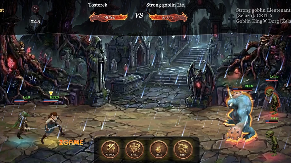 Slasher - Game nhập vai giả tưởng theo lượt với lối chơi đầy quyến rũ