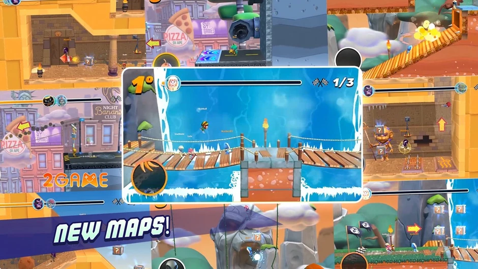Smash Monkeys - Nơi Tình Bạn “Rạn Nứt” Sau Mỗi Quả Chuối Trượt