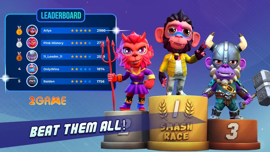 Smash Monkeys - Nơi Tình Bạn “Rạn Nứt” Sau Mỗi Quả Chuối Trượt