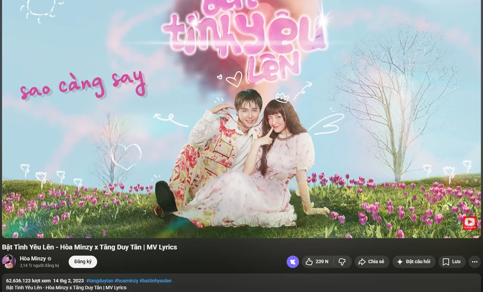 Tăng Duy Tân công khai tình trạng quan hệ với Bích Phương: Muốn cưới lắm rồi!
