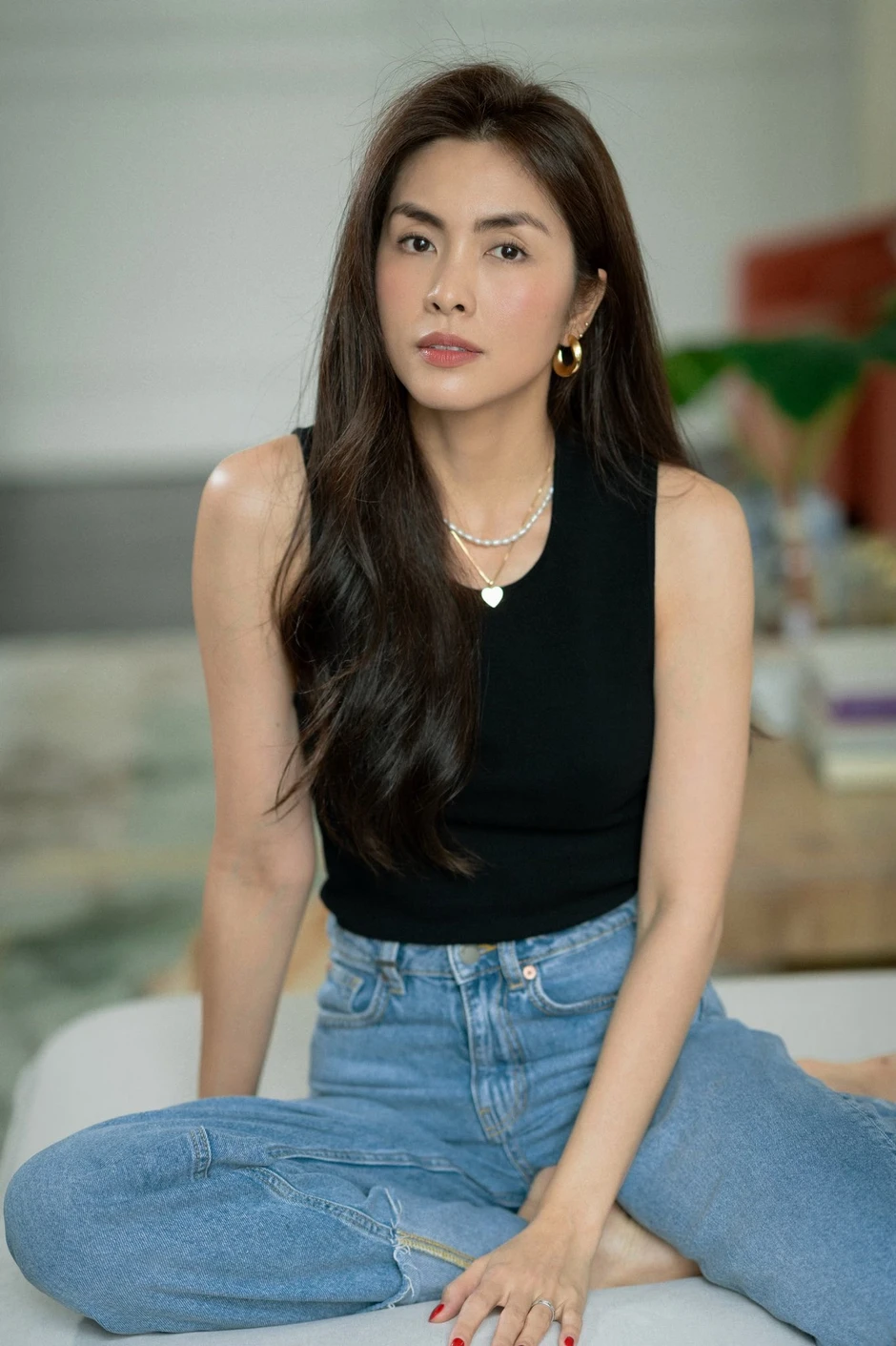 Tăng Thanh Hà chỉ thay đổi một chút đã được khen ngày càng nhuận sắc!