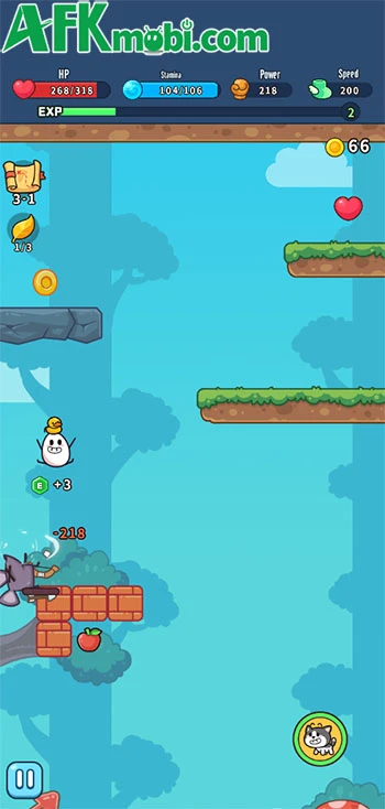 Tea Egg Rush game platformer đưa bạn điều khiển một quả trứng