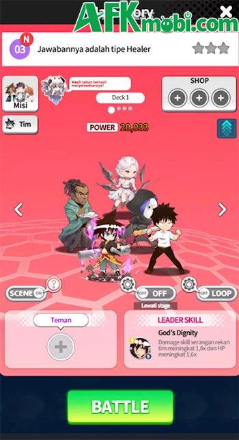The God of Highschool: Legends game đấu tướng chiến thuật 6v6