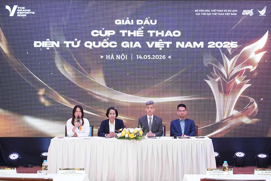 The Grand Esports 2026 ra mắt: Việt Nam đặt mục tiêu xây dựng hệ sinh thái Esports quốc gia