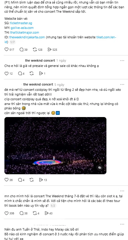 The Weeknd đang khiến Việt Nam nổi bão
