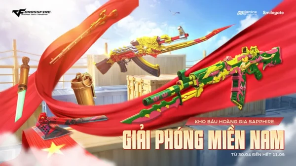 Crossfire mừng lễ Thống Nhất với bộ trang bị chủ đề Giải Phóng Miền Nam và gói ưu đãi kenhtingame com thumb crossfire mung le thong nhat voi bo trang bi chu de giai phong mien nam va goi uu dai cb391777636735806 940w