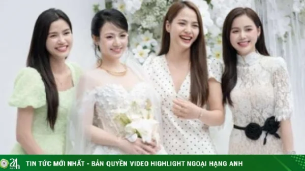 Dàn mỹ nhân phim giờ vàng VTV khoe sắc trong đám cưới Việt Hoa kenhtingame com thumb dan m nhan phim gio vang vtv khoe sac trong dam cuoi viet hoa b6031778861607440 940w