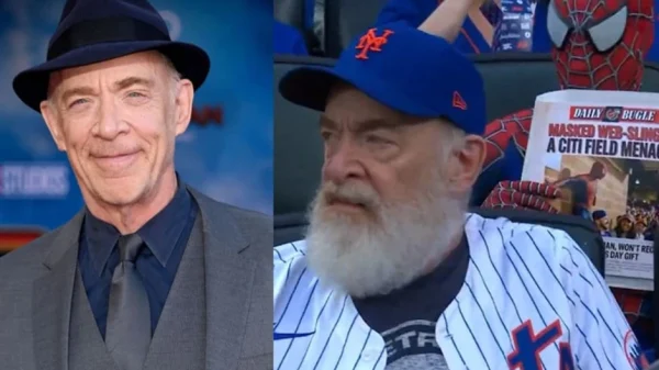 Diễn Viên J.K. Simmons Gây Sốt Với Phản Ứng Khi Bất Ngờ Gặp Spider-Man Tại Sân Bóng Chày kenhtingame com thumb dien vien jk simmons gay sot voi phan ung khi bat ngo gap spider man tai san bong chay b23d1780281963209 940w