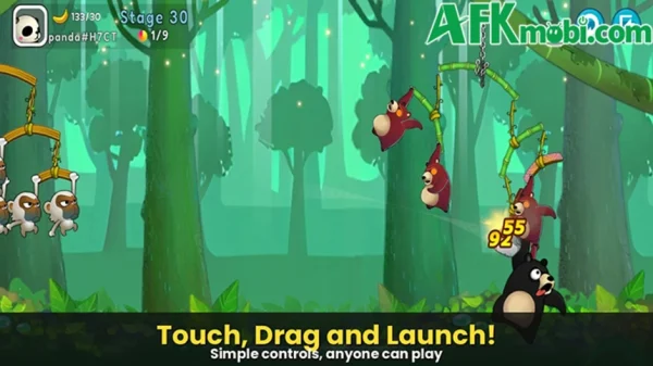 Monkey Battle: Swing Shot - Bắn hạ những động vật rơi xuống đất kenhtingame com thumb monkey battle swing shot ban ha nhung dong vat roi xuong dat 8a881779560309449 940w