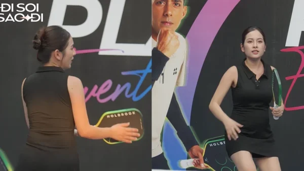 Sao nữ Việt gây tranh cãi vì mang bụng bầu sinh đôi vượt mặt đi đánh pickleball kenhtingame com thumb sao nu viet gay tranh cai vi mang bung bau sinh doi vuot mat di danh pickleball 13311778955211944 940w