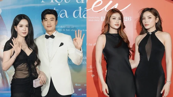 Thảm đỏ Một Thời Ta Đã Yêu: Ngọc Trinh - Quốc Trường quá đẹp đôi kenhtingame com thumb tham do mot thoi ta da yeu ngoc trinh quoc truong qua dep doi c0f51778543930772 940w