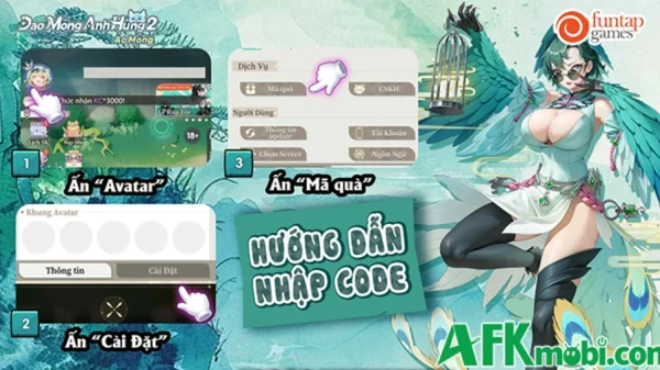 Tổng hợp gift code game Đạo Mộng Anh Hùng 2: Ảo Mộng kenhtingame com thumb tong hop gift code game dao mong anh hung 2 ao mong c1441779536284172 940w