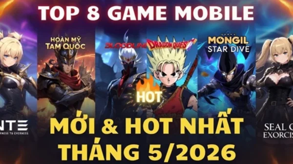 Top 8 Game Mobile Mới & Hot Nhất Tháng 5/2026 Nên Chơi Ngay kenhtingame com thumb top 8 game mobile moi amp hot nhat thang 5 2026 nen choi ngay d4cd1778170978731 940w