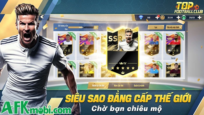 TOP Football Club game bóng đá cập bến thị trường Việt Nam