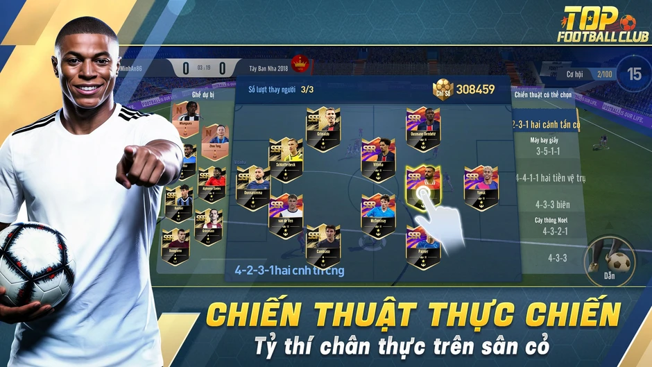 Top Football Club mở đăng ký trước, tặng miễn phí SSR Messi cùng 1000 lượt quay! Top Football Club mở đăng ký trước, tặng miễn phí SSR Messi cùng 1000 lượt quay!
