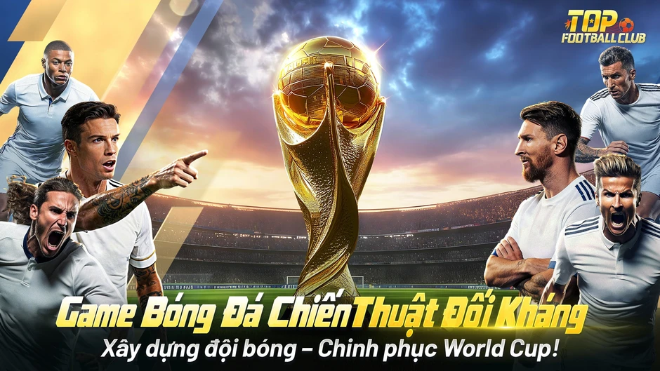Top Football Club mở đăng ký trước, tặng miễn phí SSR Messi cùng 1000 lượt quay! Top Football Club mở đăng ký trước, tặng miễn phí SSR Messi cùng 1000 lượt quay!