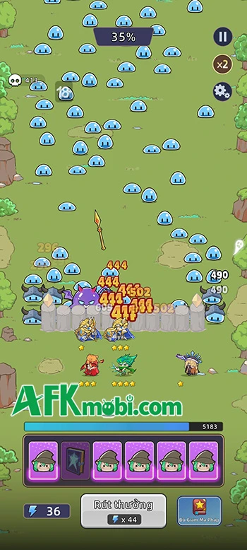 Trải nghiệm Vận Mệnh Anh Hùng game thủ thành như đánh cược