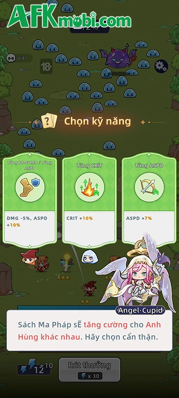 Trải nghiệm Vận Mệnh Anh Hùng game thủ thành như đánh cược